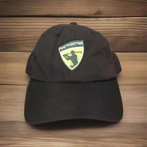 The Prestige Golf Hat PGA West Greg Norman Course Black Adjustable Strap Cap
